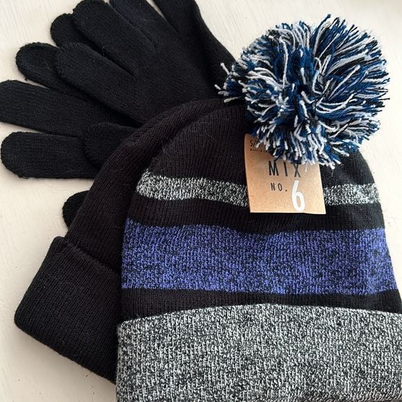 MIX No. 6 Boys hat and glove set S/M - Picture 1 of 2